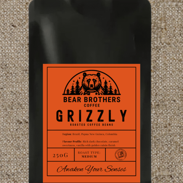 GRIZZLY Traditional Espresso Blend. 250g