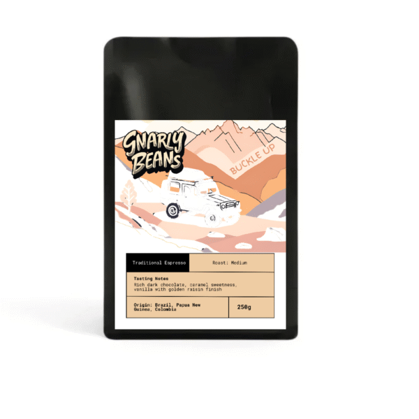 Buckle Up | Traditional Espresso. 250g