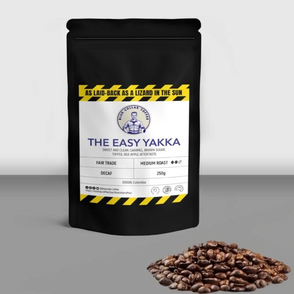 The Easy Yakka. Decaf. 250g